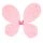 Rózsaszín pillangó szárnyak