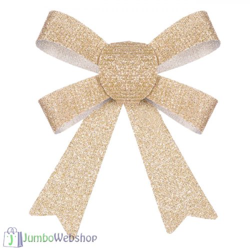 arany-csillogo-masni-3db-14cm Arany csillogó karácsonyi masni 3db - 14cm