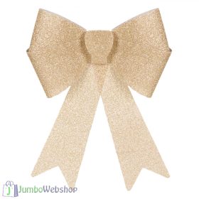 Arany csillogó karácsonyi masni 32cm