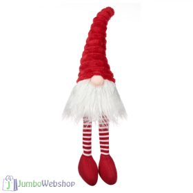 Karácsonyi piros manó 41cm