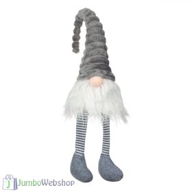 Karácsonyi szürke manó 41 cm5