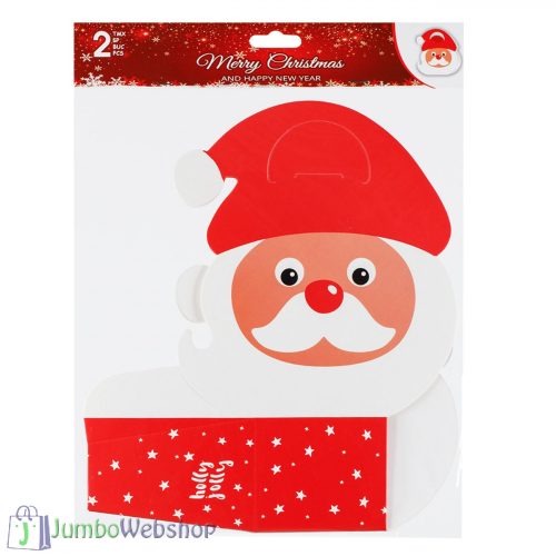 Karácsonyi sütis díszdoboz - Mikulás - 2db