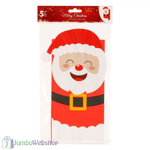 Karácsonyi sütis díszdoboz - Mikulás - 5db