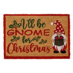 Karácsonyi lábtörlő - I'll be Gnome 60x40cm