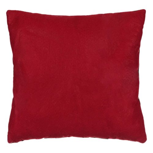 Karácsonyi párna - 3D Hóember sállal