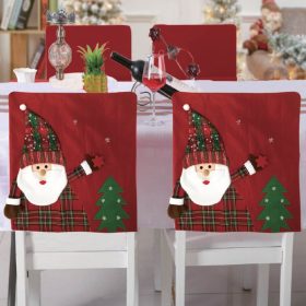 Karácsonyi székhuzat - 3D Mikulás