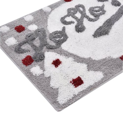 Karácsonyi fürdőszoba szőnyeg - HoHoHo 80x50 cm