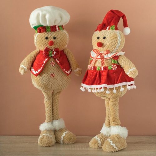 Díszfigura Mézeskalács Ember Cukrász 45cm