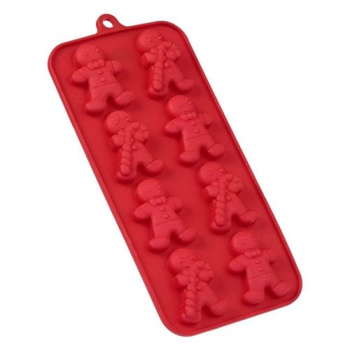 Karácsonyi Kerámia Bögre, Barna, 3D Mézeskalács Mintával 380ml