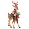 Karácsonyi Szarvas Dekor LED-fénnyel 16x7x34 cm