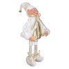 Karácsonyi Elf Fehér Ruhában, 32 cm