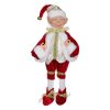 Karácsonyi ELF Piros Ruhában, 30 cm