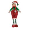 Karácsonyi Álló ELF, Piros-Zöld, 50 cm