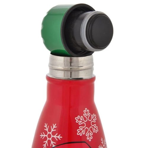 Grinches karácsonyi piros termosz vizespalack, 500 ml