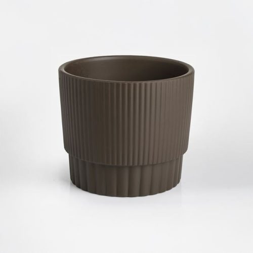 Barna Kerámia Kaspó - 15x13cm - 1,4L