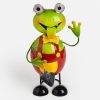 Szolár kerti lámpa - Béka figura, 25 cm