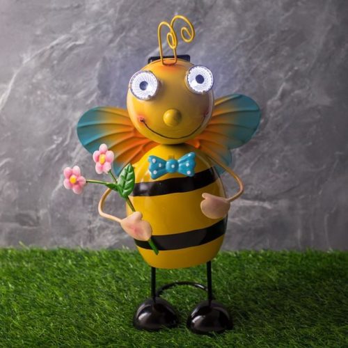 Szolár Méhecske Kerti Lámpa, 29 cm