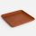 Négyzet alakú cserépalátét, terrakotta, 31,5x31,5x2,8 cm