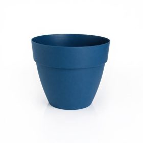   Petrolkék Műanyag Virágcserép Belső Vízelvezetővel Ø20x16,5cm - 3.5L