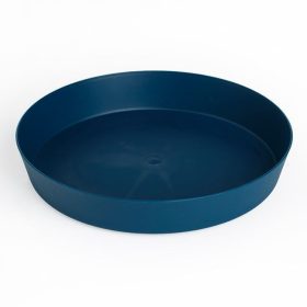 Műanyag virágcserép alátét - Petrolkék, Ø22cm