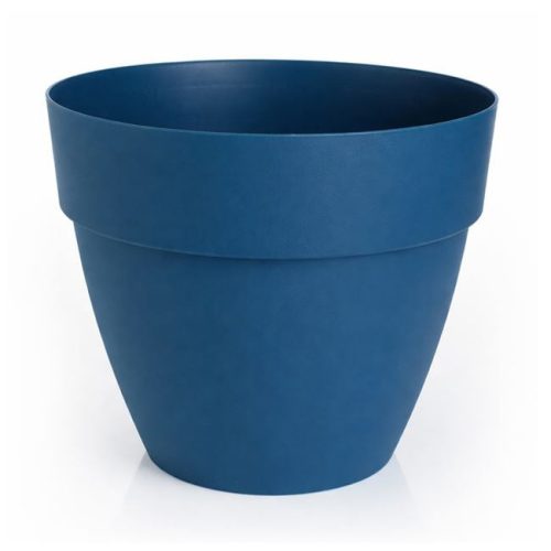 Műanyag virágcserép belső vízelvezetővel, petrolkék, Ø30x25 cm - 12L