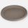 Mokka színű műanyag alátét virágcseréphez, Ø35,1x2,8 cm