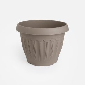 Mokka Színű Műanyag Virágcserép - Ø23x18cm - 4,48L