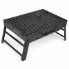 Hordozható és összecsukható asztali faszenes grill, 35,5x27 cm