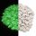Világító Dekorkövek - Fehér, Glow in the Dark Hatású 1-2cm - 550g