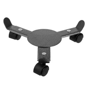 Állítható fém gurulós virágcserép alátét, 25-35 cm