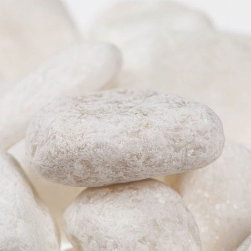 Fehér dekorációs kövek - 1 kg