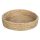 Kerek Fonott Szalmatálca Natúr Színben Ø32x7cm