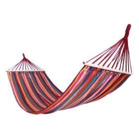 Többszínű csíkos függőágy, 200x150 cm