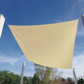 Négyzet alakú Napvitorla, Bézs, 3x3 m