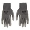 Szürke Poliuretán Kerti Munkavédelmi Kesztyű, 10-es méret
