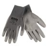 Szürke Poliuretán Kerti Munkavédelmi Kesztyű, 10-es méret