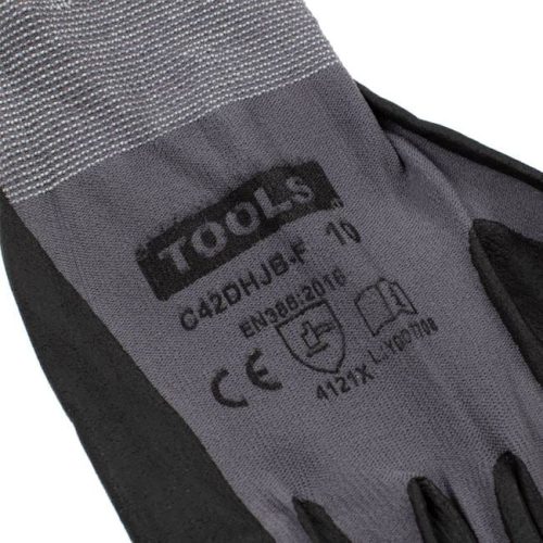 Nitril kerti kesztyű, 10-es méret