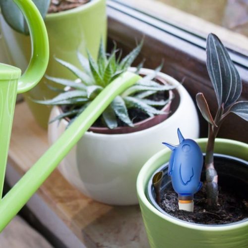 Madár Formájú Automata Növényöntöző Kék, 6x4x16cm