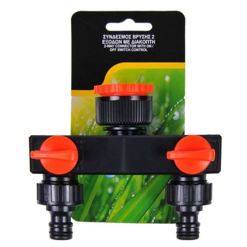 Dupla kerti csapcsatlakozó elzáró szeleppel