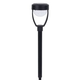 Fekete Félhold Szolár Lámpa - 27 cm