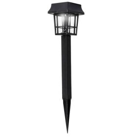 Fekete szolárlámpa, 24 cm