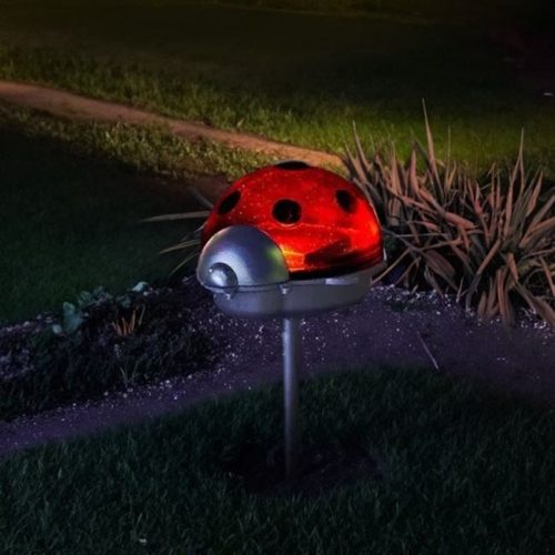 Mini Katicabogár Szolárlámpa 5cm