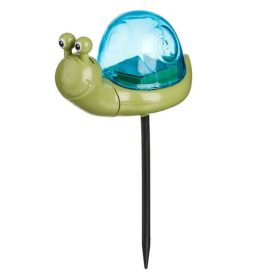Mini Szolár Kerti Lámpa - Csiga Figura 15,5 cm