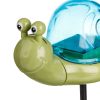 Mini Szolár Kerti Lámpa - Csiga Figura 15,5 cm