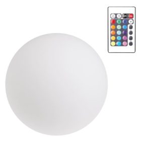   Kültéri RGB napelemes gömblámpa távirányítóval, Ø35cm