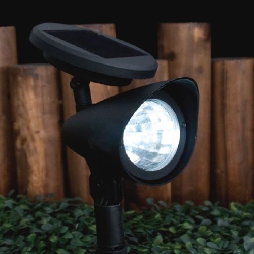 Fekete Szolár Lámpa Vetítő Funkcióval - 32 cm