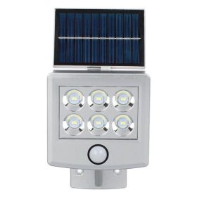 Napelemes Fali Lámpa Mozgásérzékelős LED-del