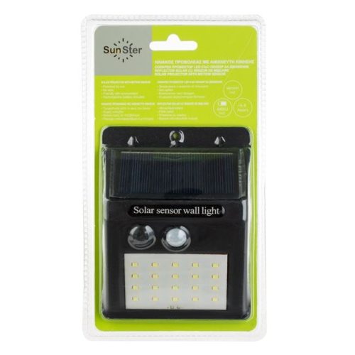 Napelemes Kültéri LED Projektor Mozgásérzékelővel és 3 Világítási Funkcióval