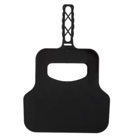 Fekete Műanyag Legyező Grillezéshez, 32x21 cm