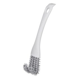 Ívelt Fehér Grillsütő Tisztító Kefe 17x3.5cm